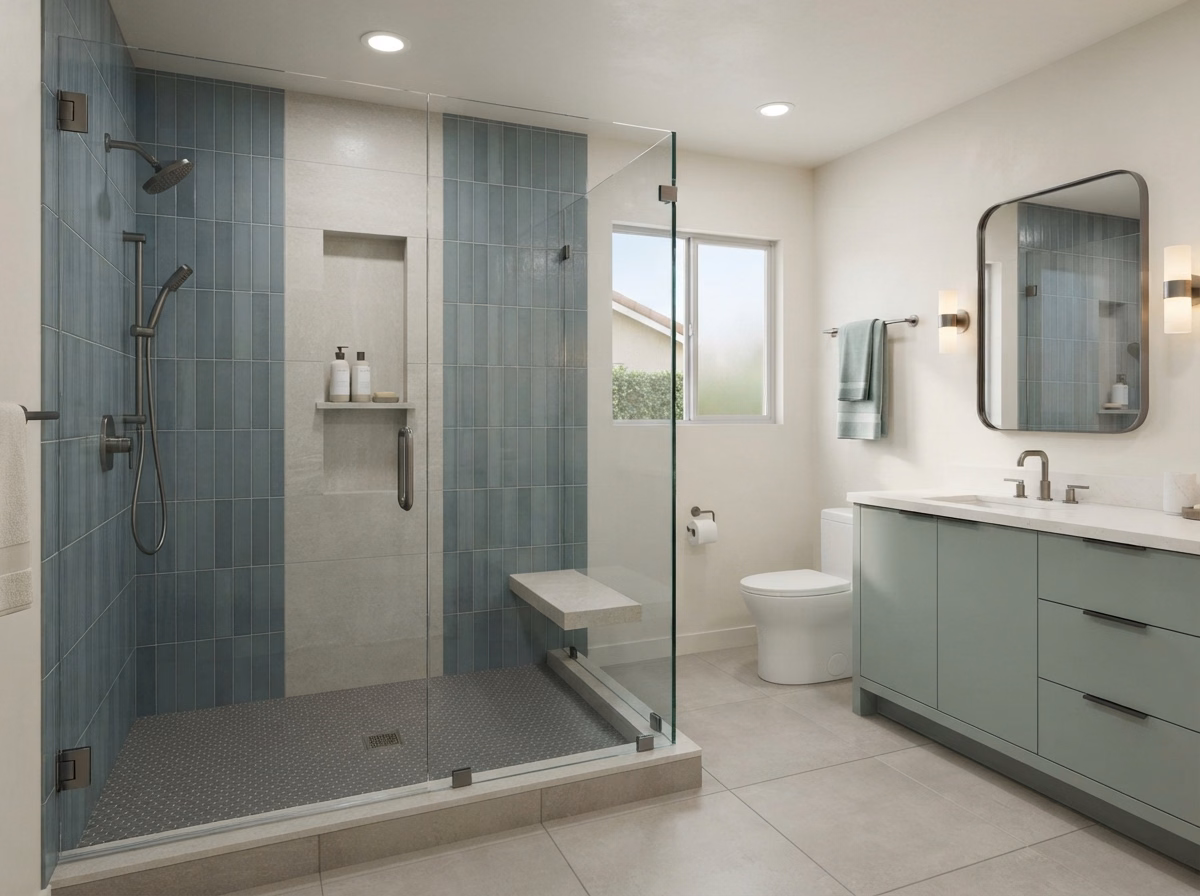 Shower Remodel Corona Ca Walk in | Riverside County Shower Remodel Corona Ca Walk in in Riverside County.