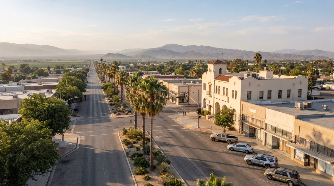 Areas Eastern Riverside County in Riverside County.