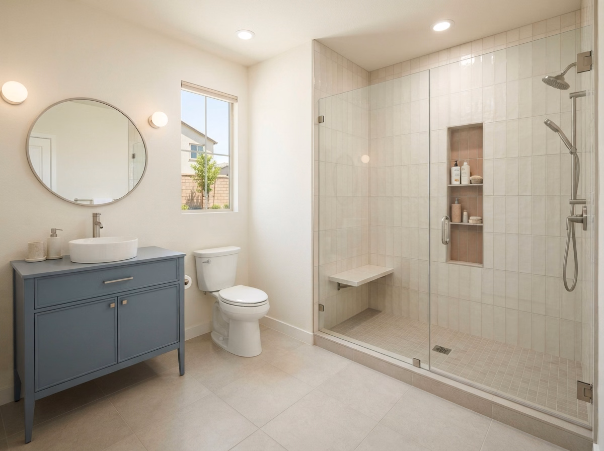 Our Walk in Shower Installation Shower Remodeling | Riverside County Our Walk in Shower Installation Shower Remodeling in Riverside County.