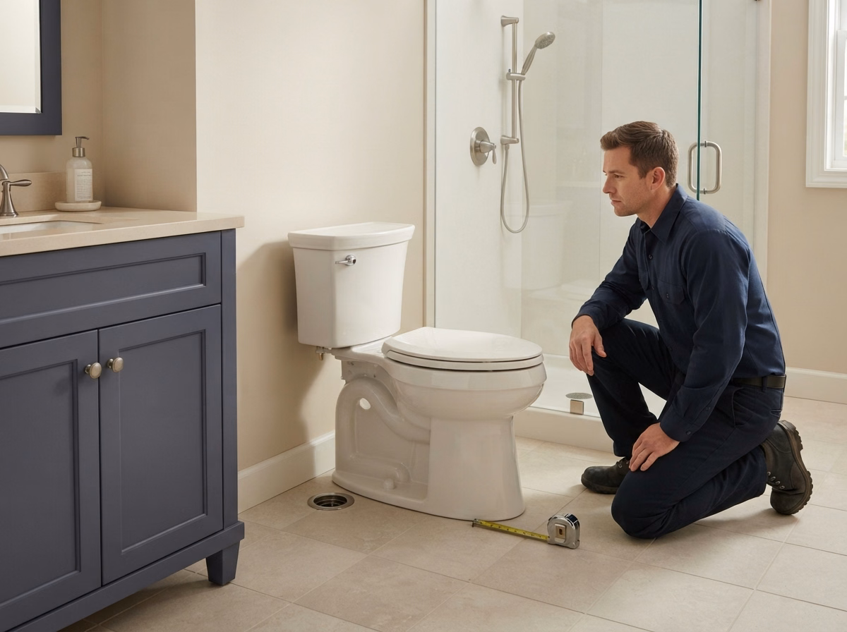 Common Problems Incorrect Rough in Size Toilet Installation | Riverside County Common Problems Incorrect Rough in Size Toilet Installation in Riverside County.
