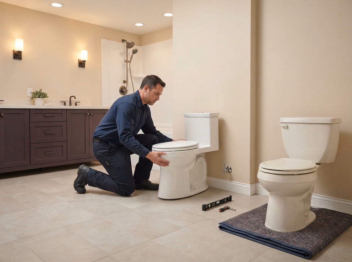 Our Approach Toilet Replacement Toilet Installation | Riverside County Our Approach Toilet Replacement Toilet Installation in Riverside County.