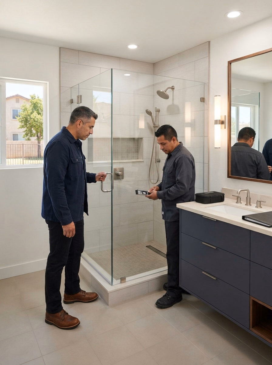 Tub to Shower Conversion Process in Riverside County.